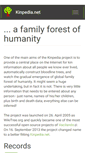 Mobile Screenshot of kinpedia.net